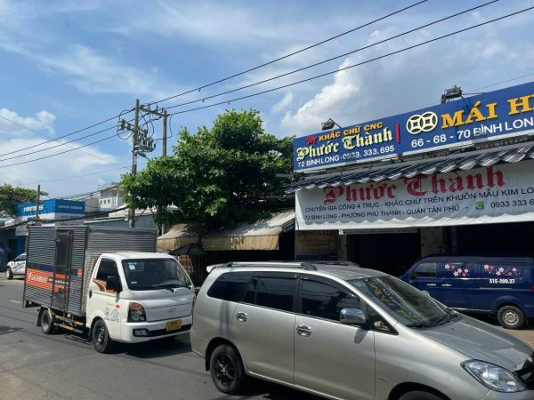 Bán nhà mặt tiền đường Bình Long