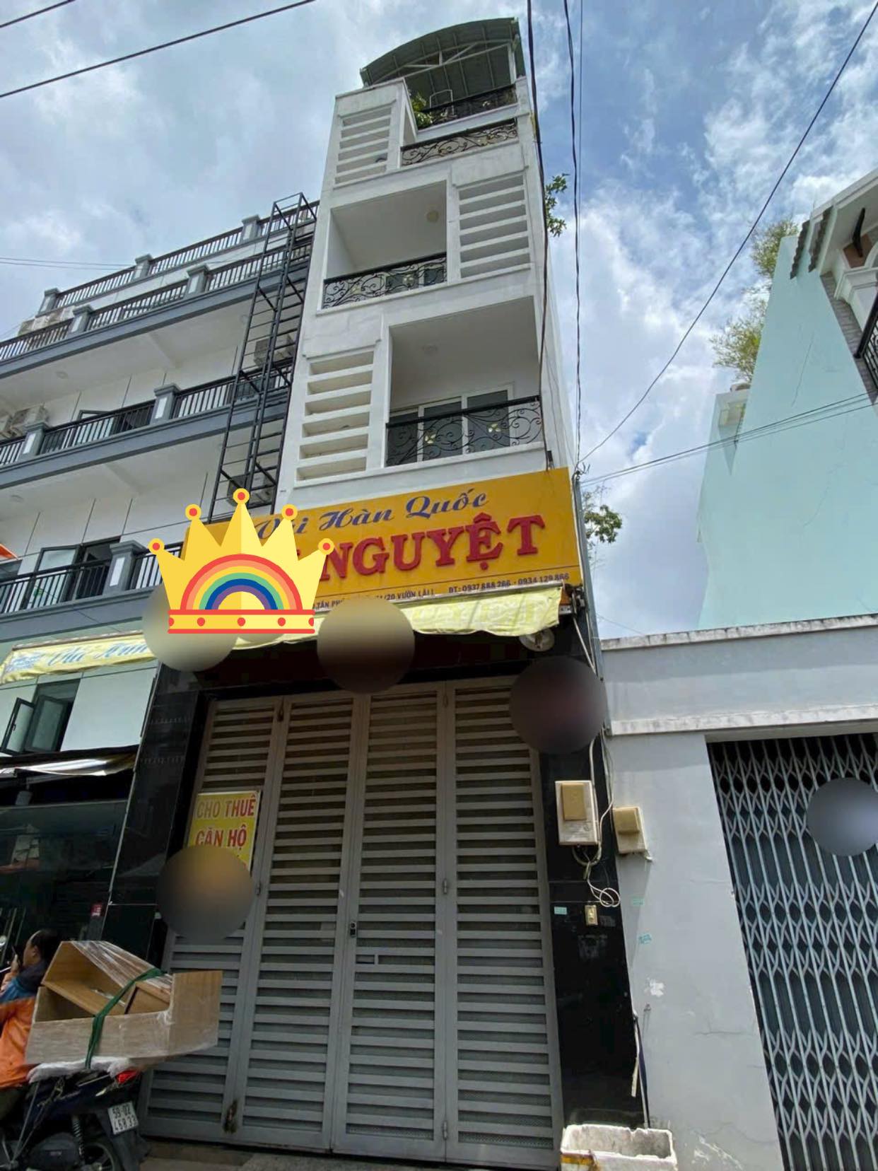 Bán căn hộ dịch vụ Quận Tân Phú